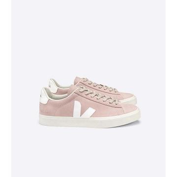 Veja CAMPO NUBUCK Women's Low Tops Sneakers Pink | CA 599SGL